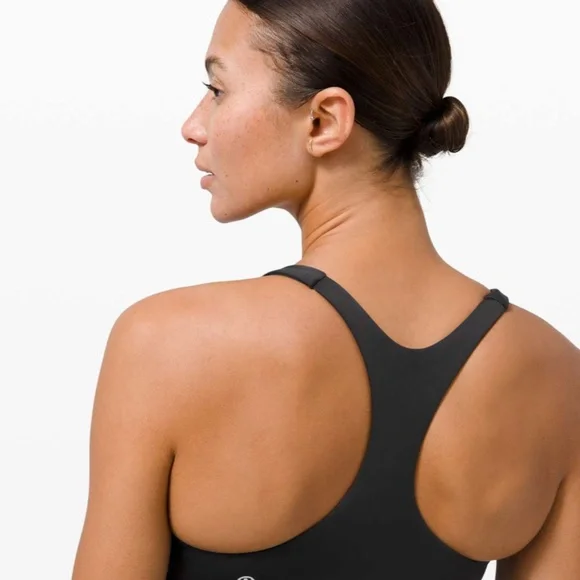 In Alignment Racerback Bra *Light Support, B/C Cups (Black) - Picture 4 of 9